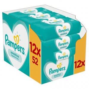 chusteczki pampers sensitive auchan