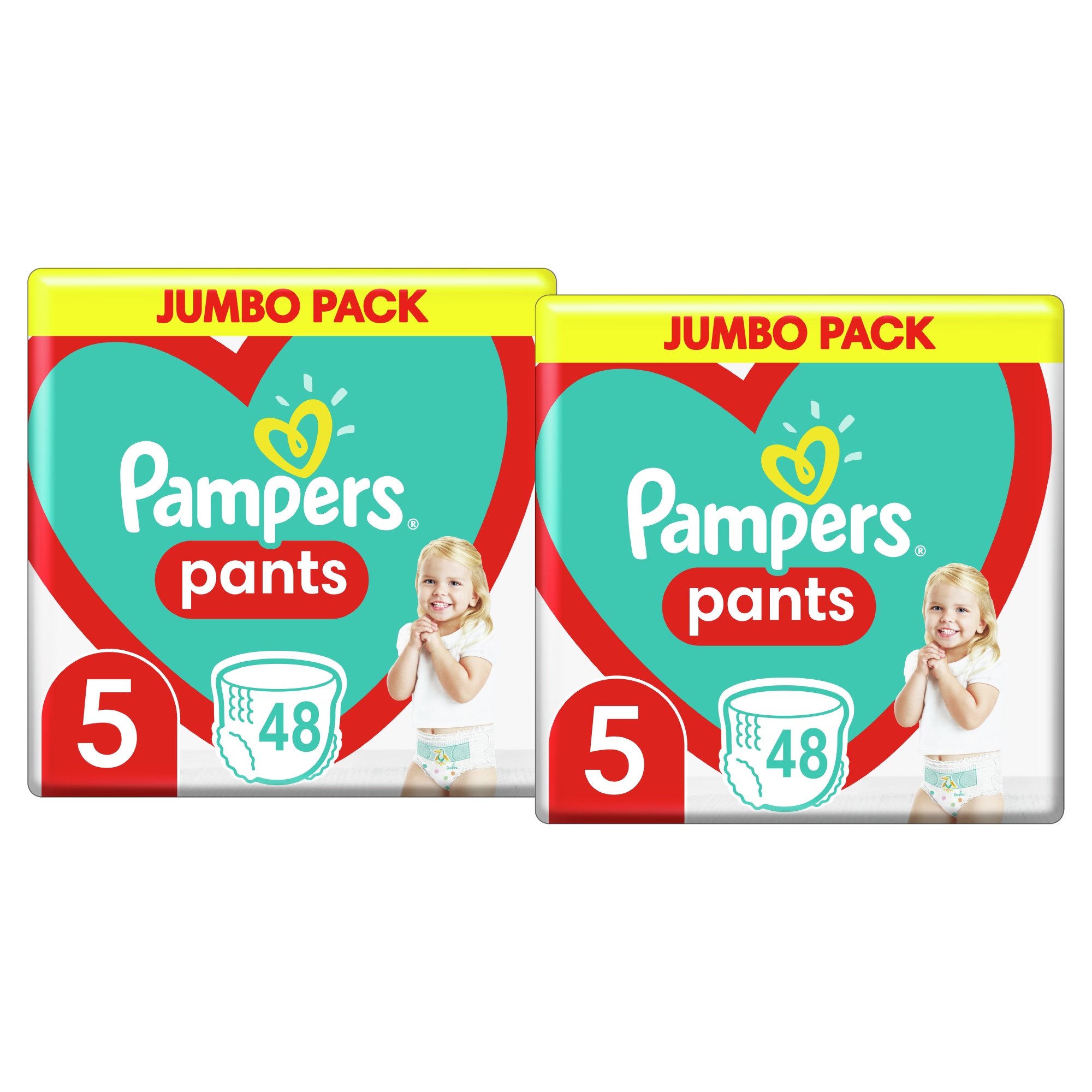 pampers pieluchomajtki 5 jumbo pack