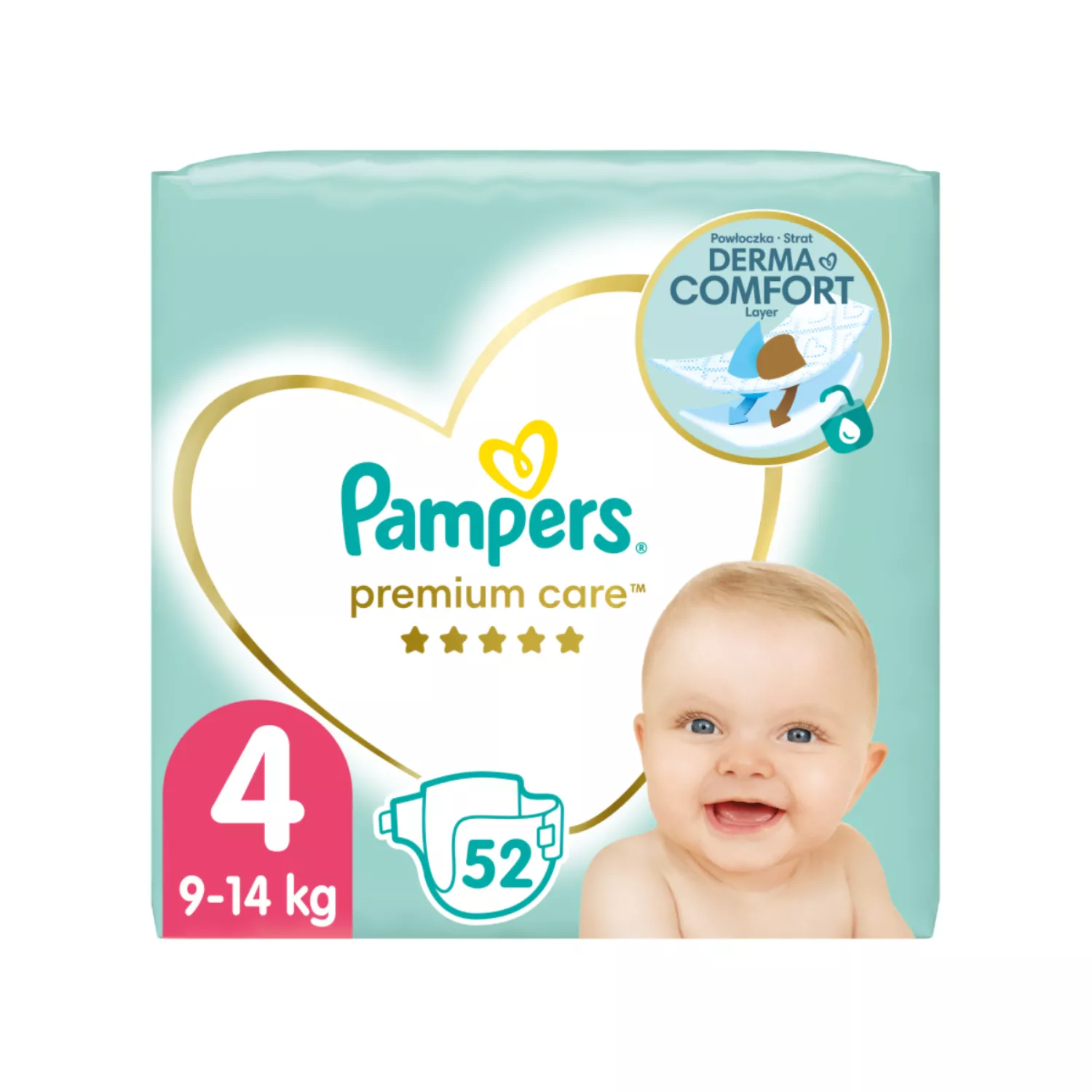 pampers premium care 4 zestaw