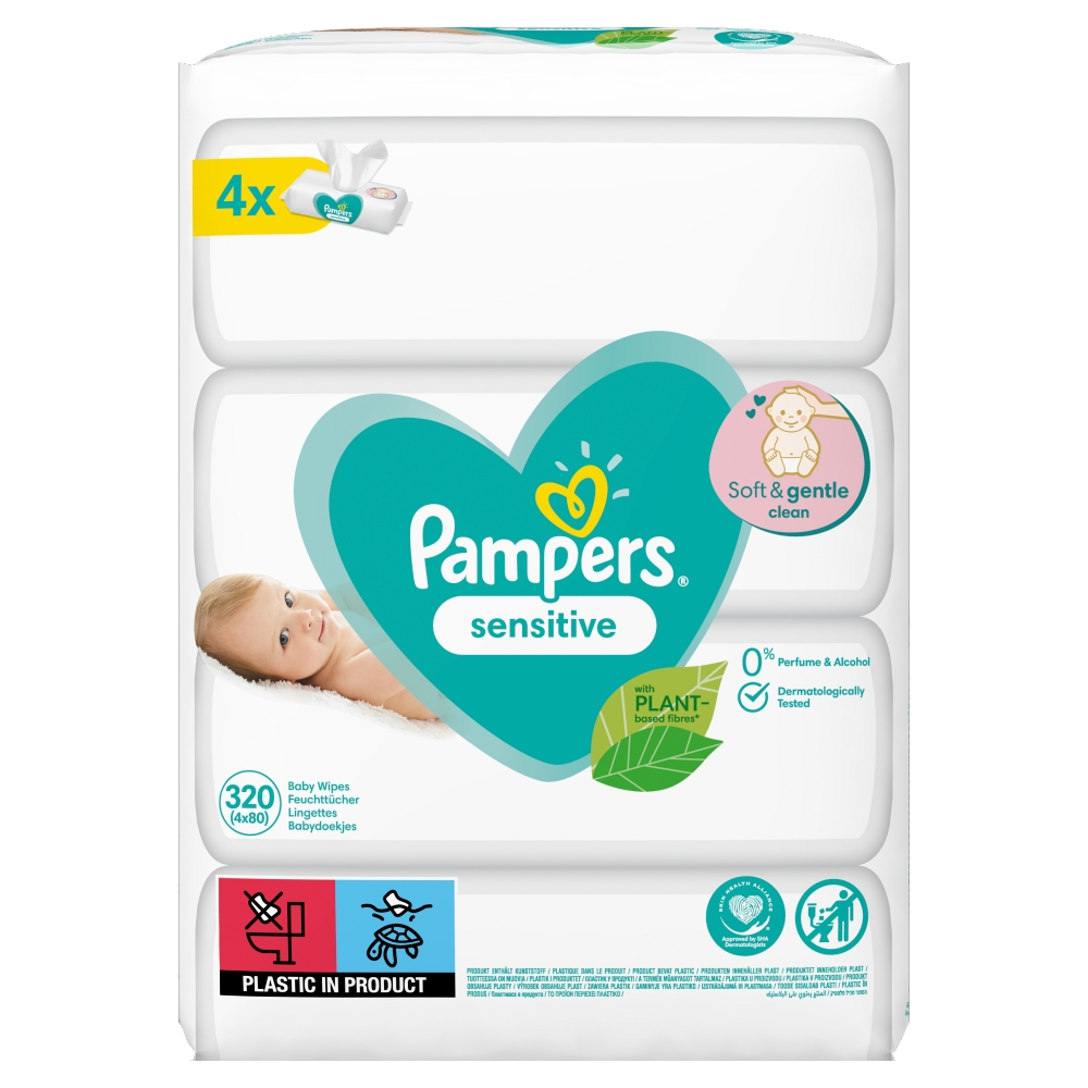 chusteczki pampers sensitive apteka gemini