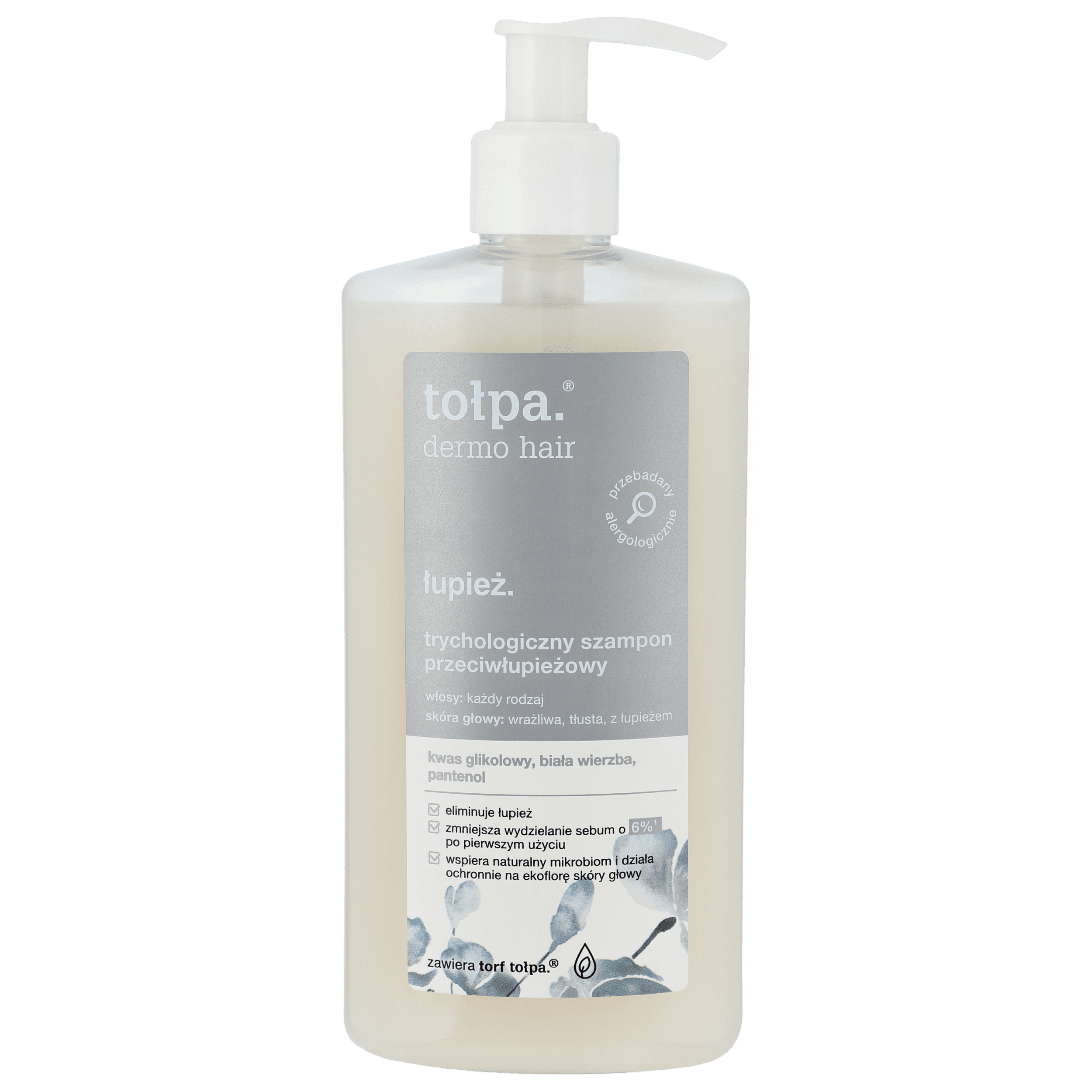 tołpa dermo hair szampon nawilżający kojący 250 ml hebe