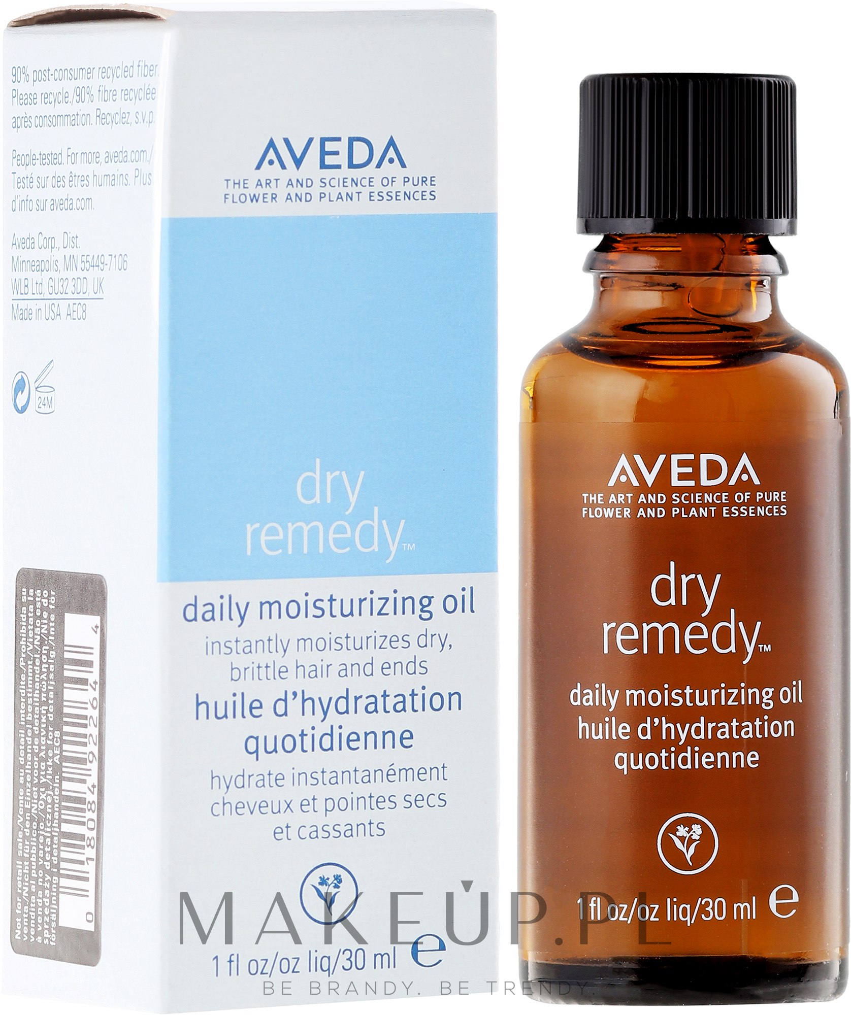 olejek nawilżający do włosów aveda dry remedy daily