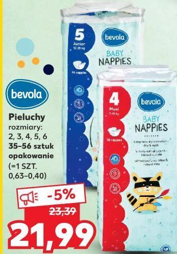 pieluchy bevola baby junior