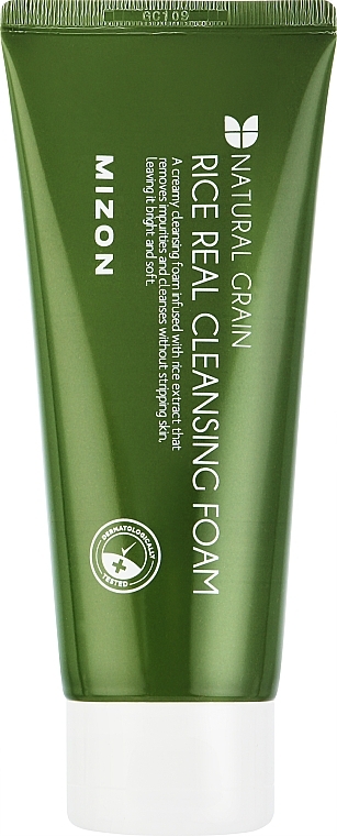 mizon oczyszczająca pianka do twarzy rice real cleansing foam