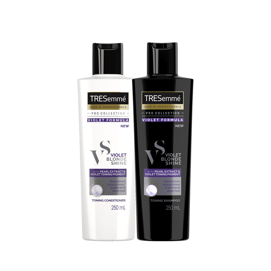 tresemme violet blonde shine odżywka do włosów