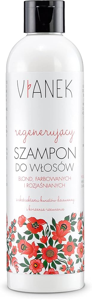 sylveco vianek regenerujący szampon do włosów blond farbowanych rozjaśnianych