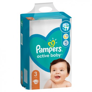 pieluchy active baby 3 152 sztuk