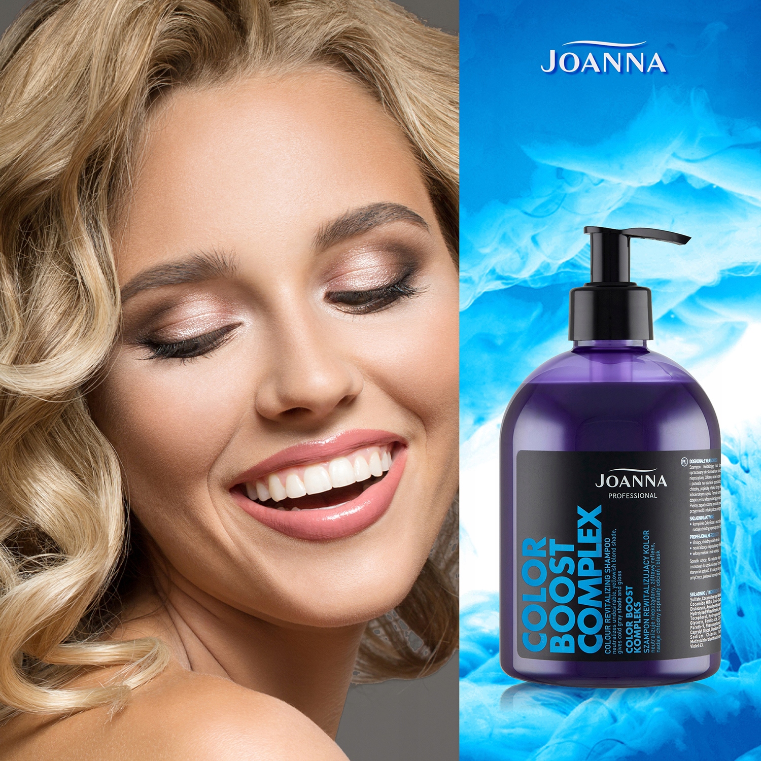 joanna professional fioletowy szampon dla brunetek