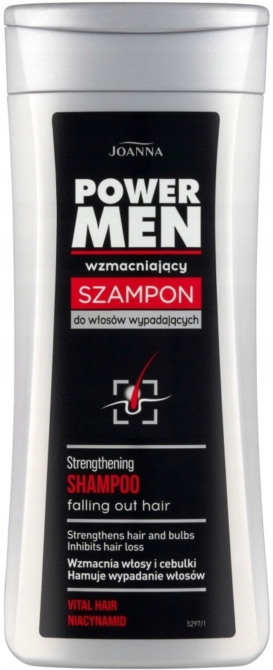 joanna power hair for men szampon przeciwłupieżowy