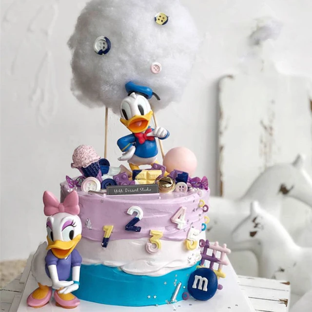 tort kaczor donald 34 pampers disney chrzest