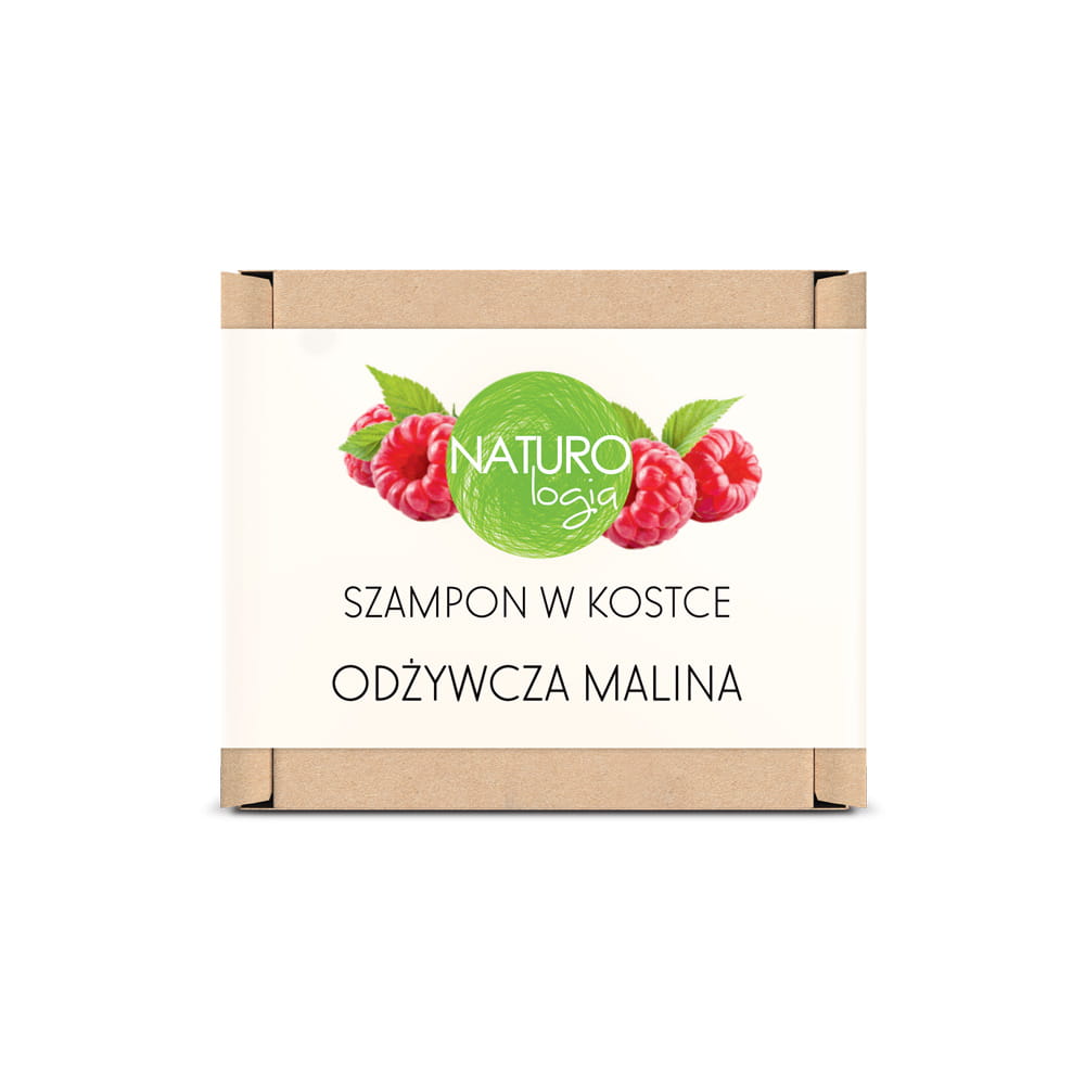 naturologia szampon w kostce odżywcza malina napieknewlosy