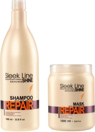 sleek line szampon colour ceneo