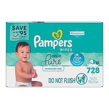 pampers pure water 9