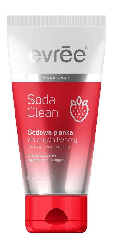 evree soda sodowa pianka do mycia twarzy 150ml