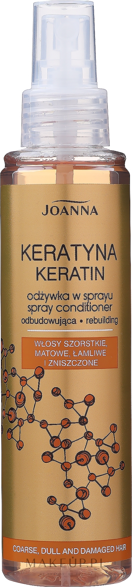 joanna keratyna odżywka-spray do włosów szorstkich i zniszczonych