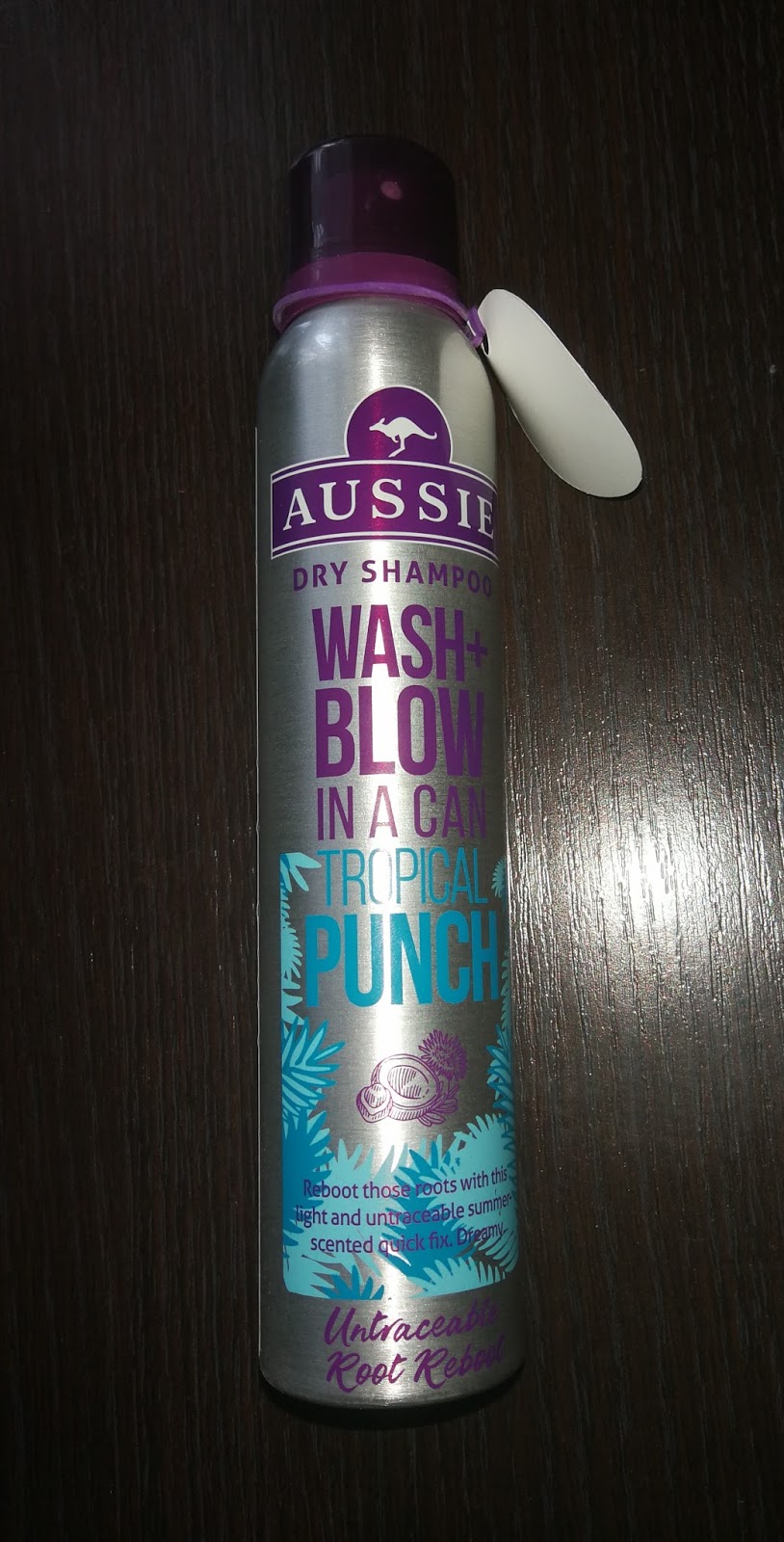 suchy szampon aussie tropical punch