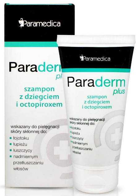 paraderm plus szampon z dziegciem i octopiroxem ceneo