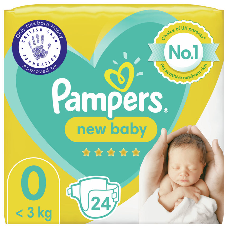 pampers size 0 nappies