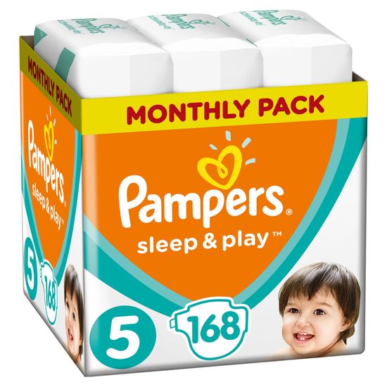 pampers play and sleep 5