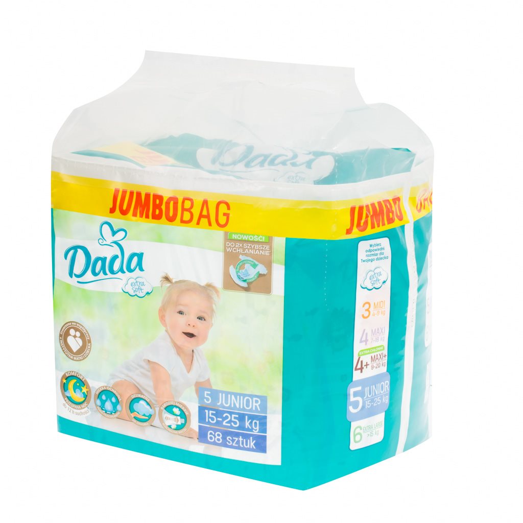 pieluchy dada soft 5 jumbo