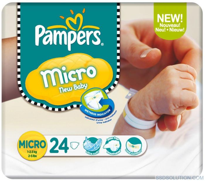 pampers micro size 0