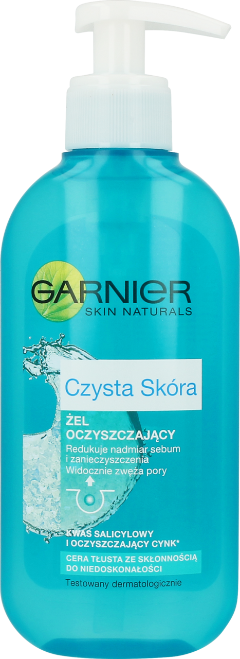 garnier płyn do mycia twarzy przeciw trądzikowi