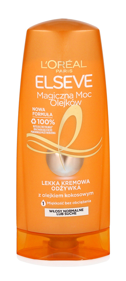 loréal paris magiczna moc olejków kremowa odżywka do włosów blog