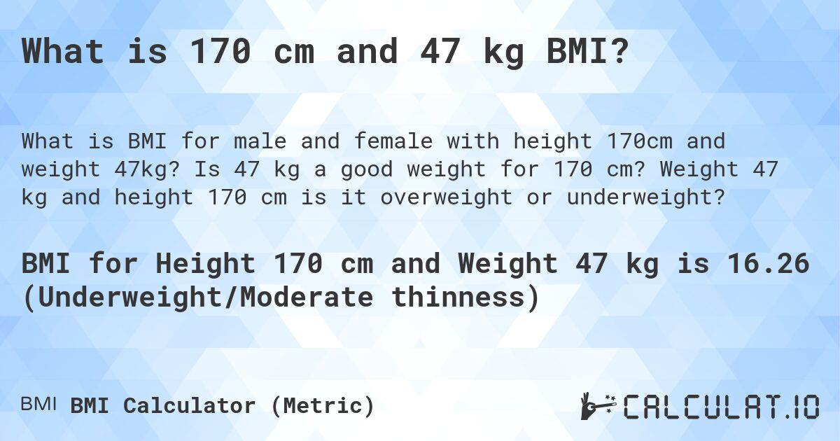 Juniorzy 17-47 kg