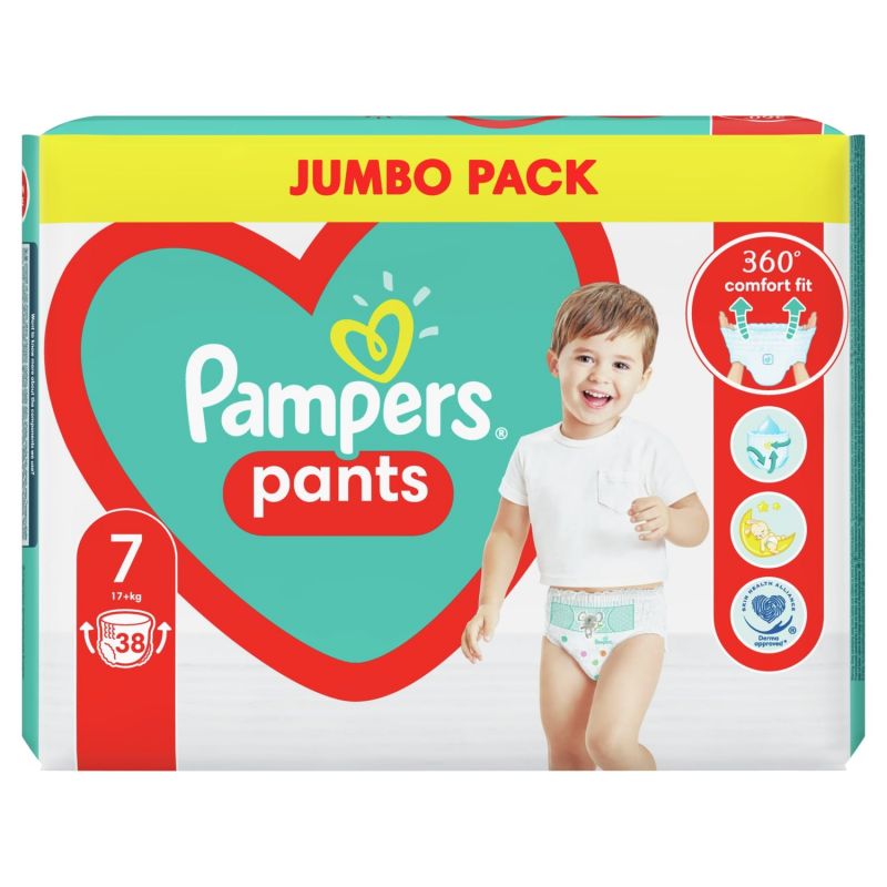 pieluchomajtki pampers jumbo 3