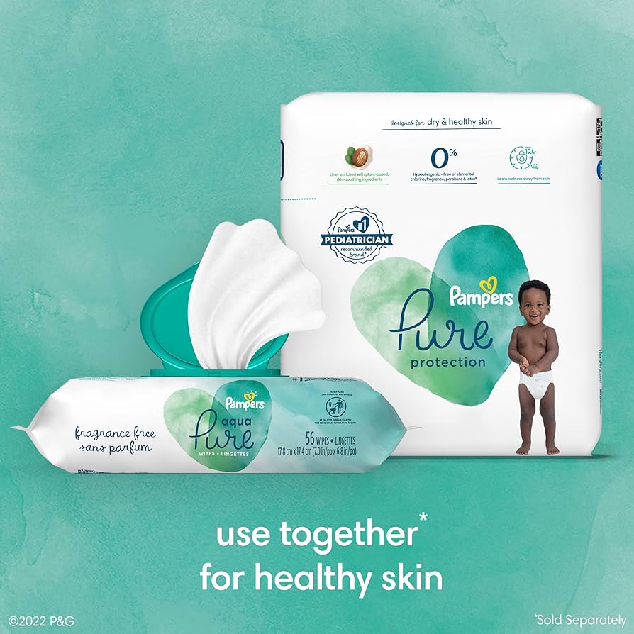 pampers protection pure