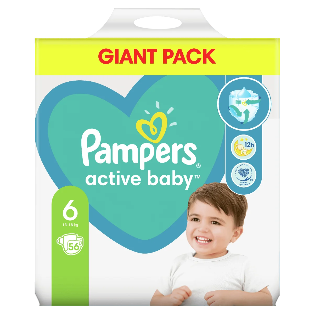 pampersy pampers giant