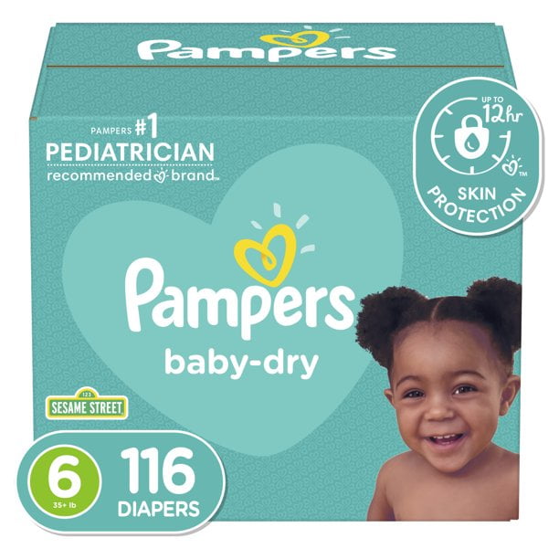 pampers baby.dry 116 sztuk