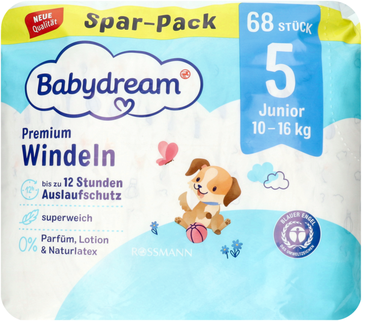 rossmann babydream pieluchy