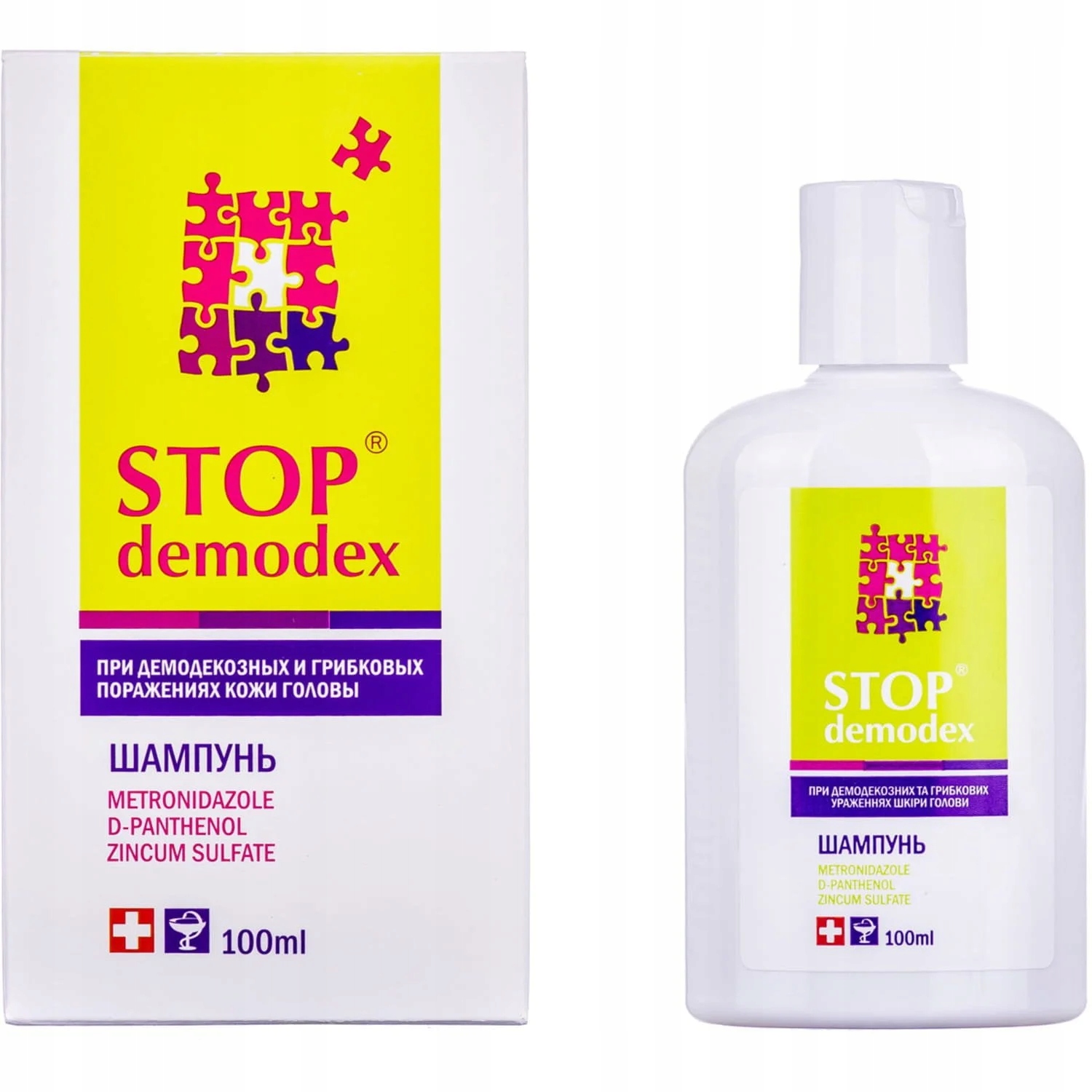 stop demodex szampon do włosów 100ml
