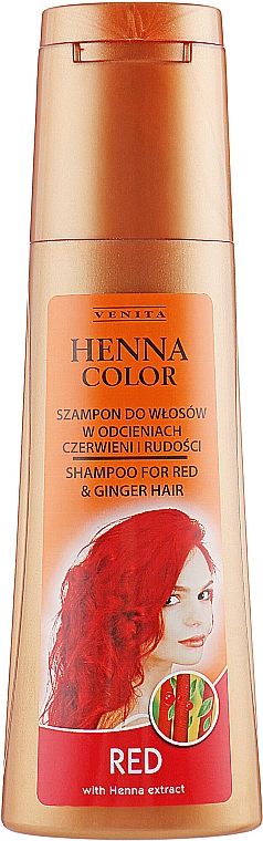 szampon venita henna color red