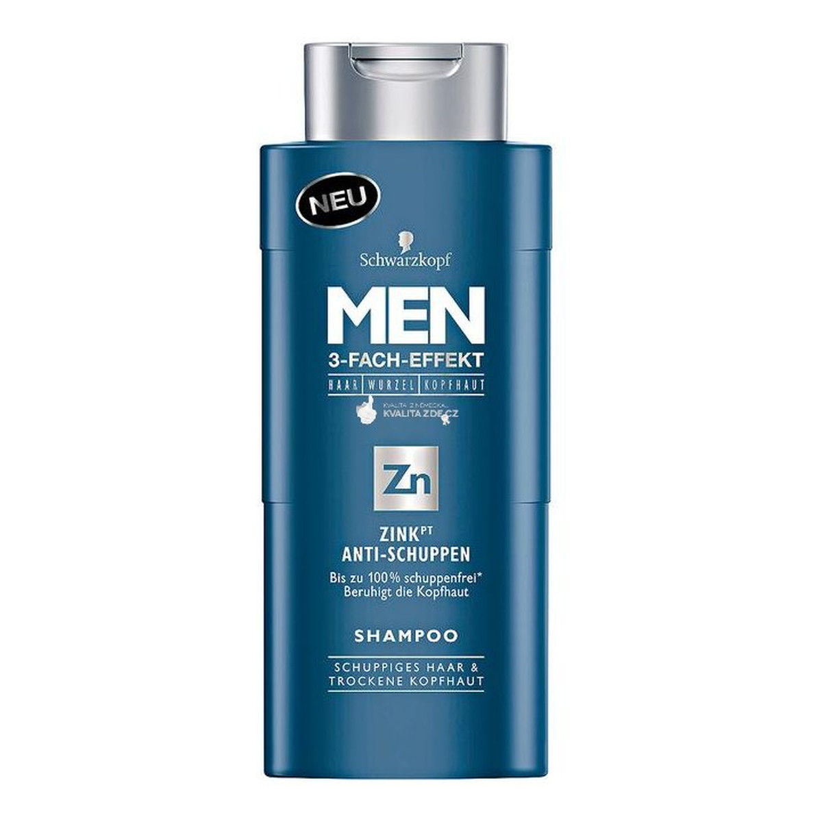 schwarzkopf men szampon do włosów przeciwłupieżowy z cynkiem 250 ml