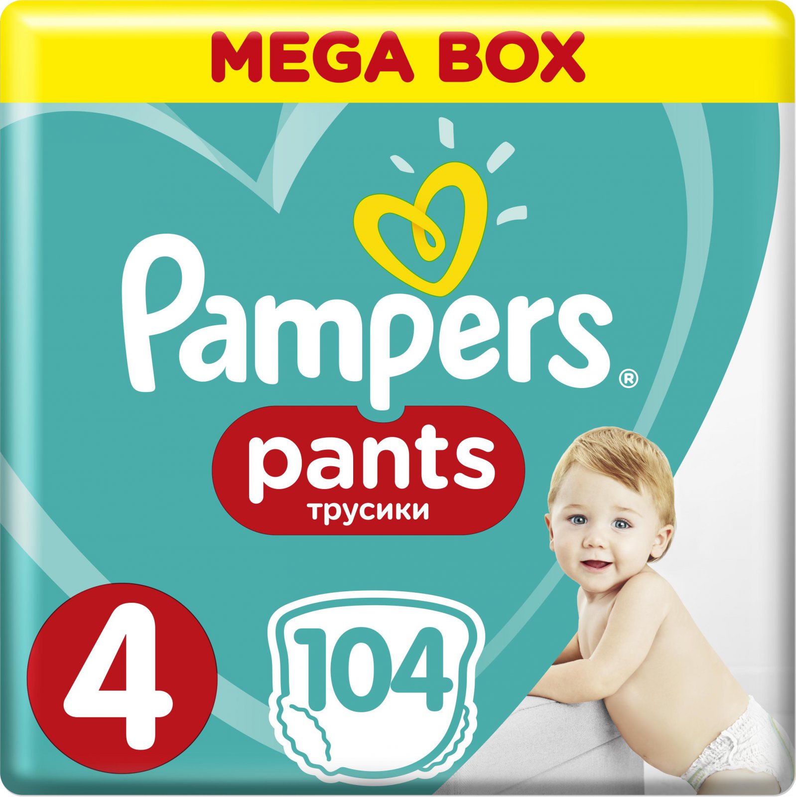 pampers pants rozmiar 4 104 szt