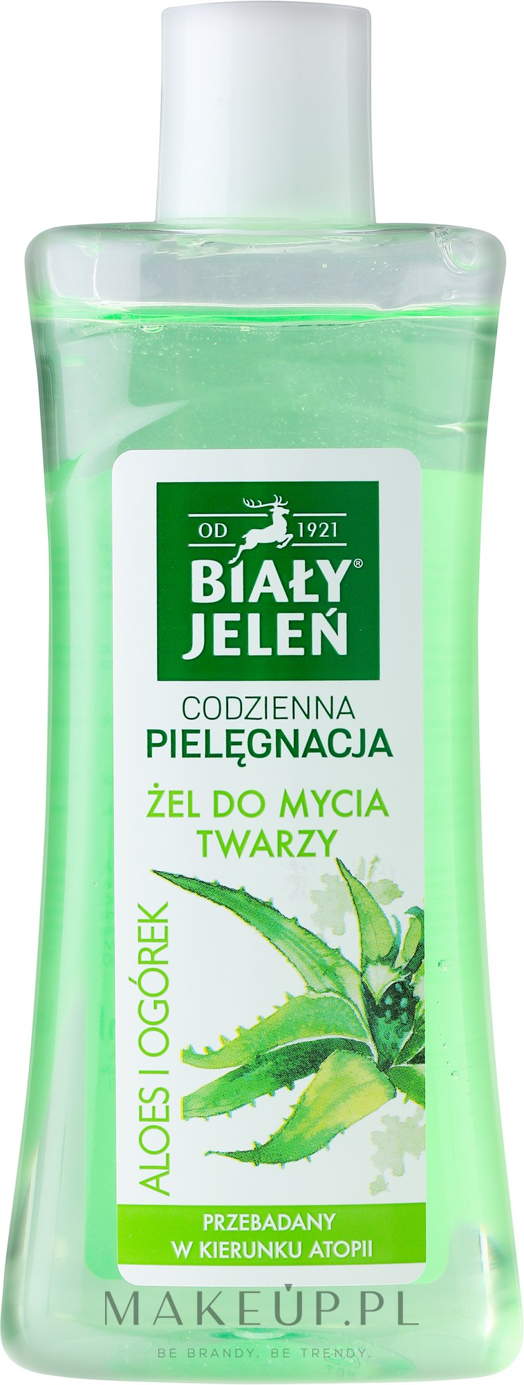 żel do twarzy pianka biały jeleń