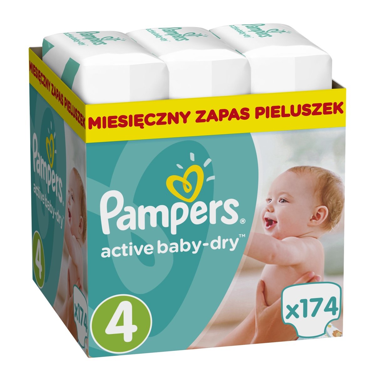 pampers active baby-dry pieluchy 4 maxi 8-14 kg