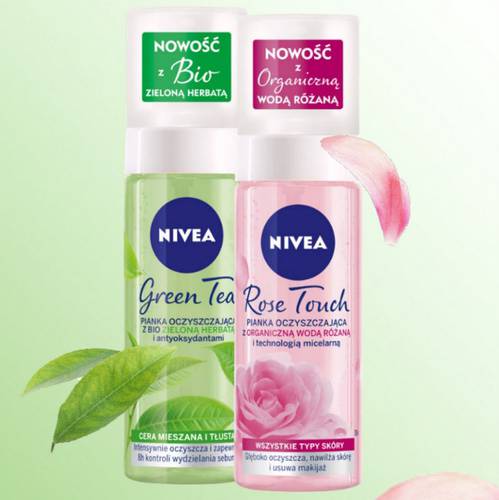 nivea visage pianka do mycia twarzy