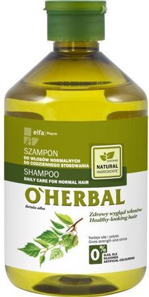 o herbal szampon przeciwłupieżowy