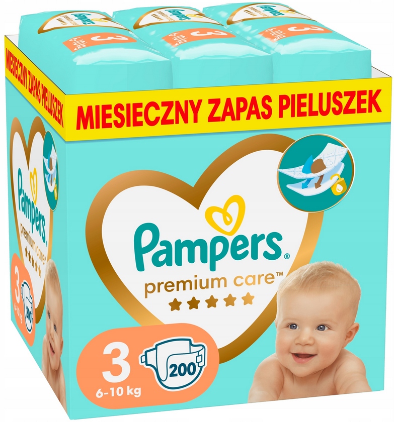 pampers premium care 3 prezent