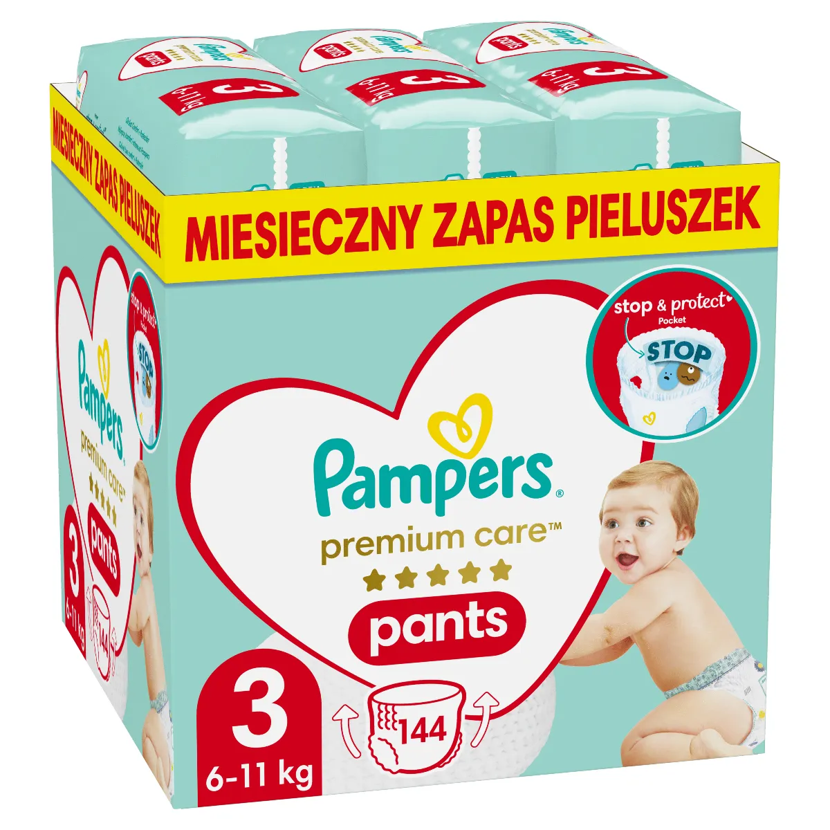 pampersy pampers r2 144 szt cena