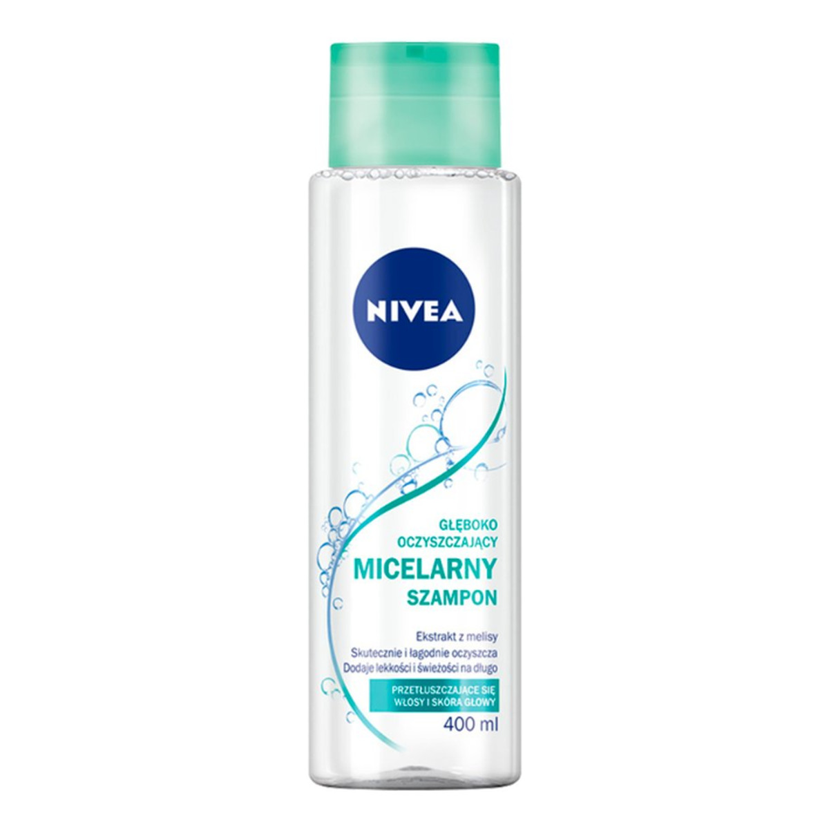 nivea szampon micelarny zielony