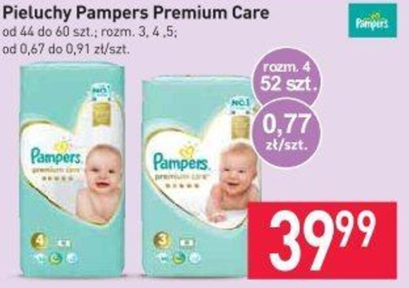 stokrotka pampers premium care