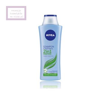 nivea 2in1 care express szampon pielęgnujący z odżywką rossmann