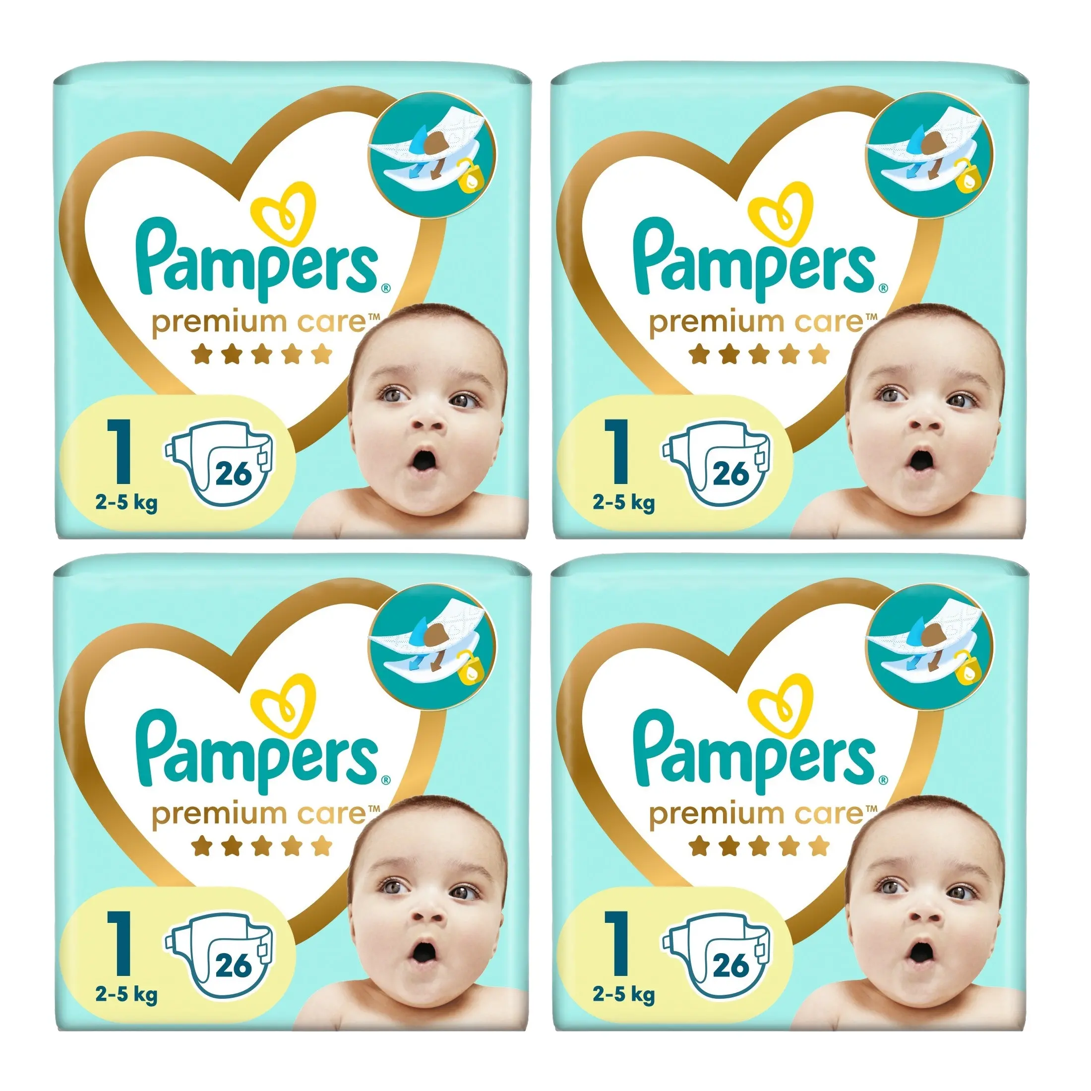 pieluchy pampers active baby dry 2x