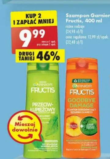 szampon fructis biedronka