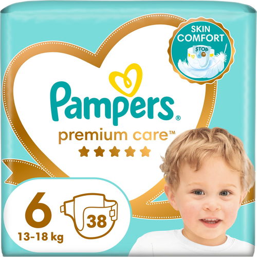 pampers size 6 cena