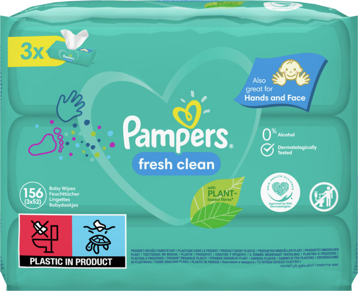 pampers chusteczki fresh clean rossmann